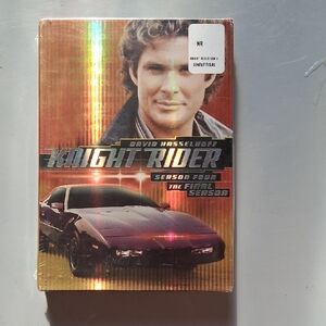 Knight Rider Season Four DVD - Universal - Gold and Black